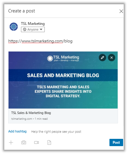 LinkedIn Company Pages Part 2 - How to Share Content