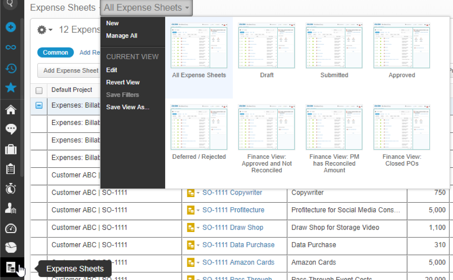 Expense Sheets Views_3