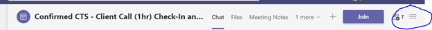 Closing Teams Call Chat 3